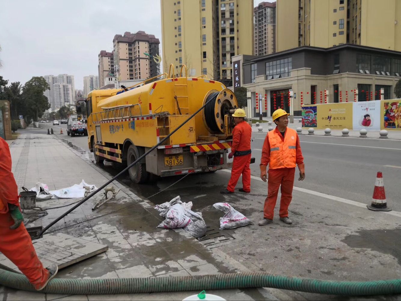 尤溪排污管道清淤-管道清洗